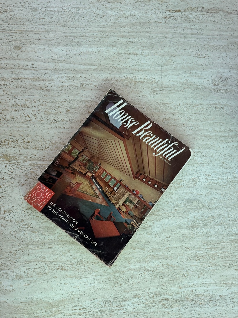 Vintage November 1955 House Beautiful Magazine